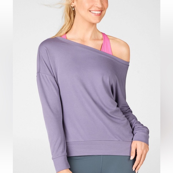 Fabletics purple athletic sweater - Picture 2 of 10